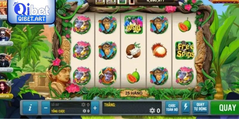 Trò nổ hũ Cổ Vật Rừng Xanh thắng Jackpot ngẫu nhiên